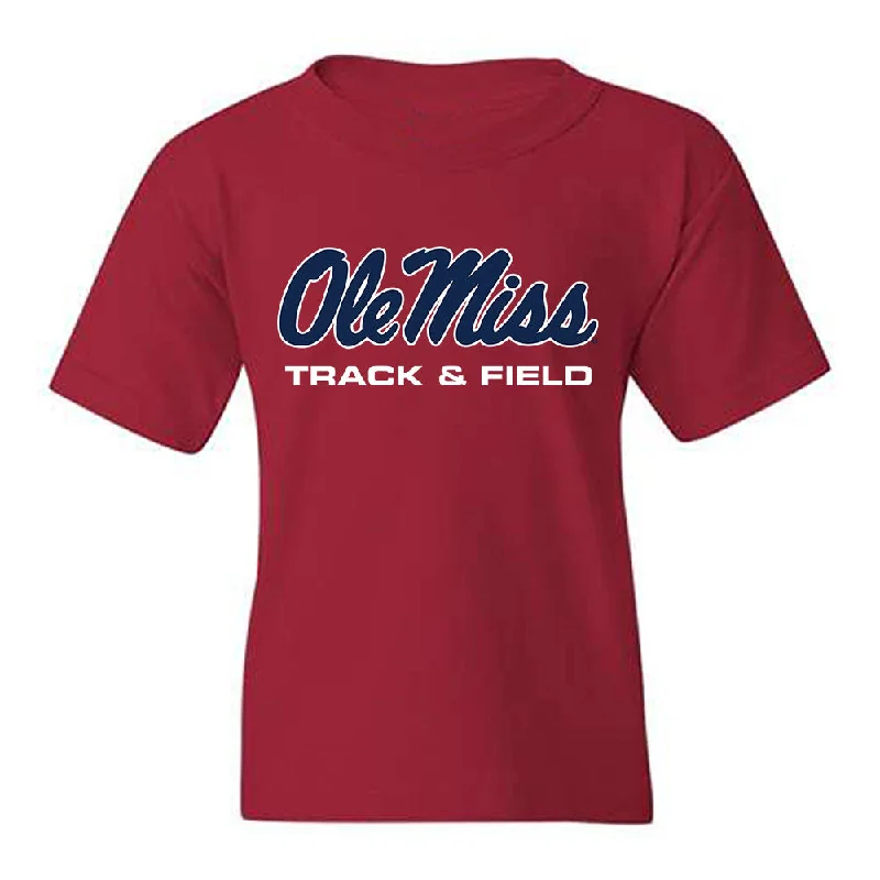 Ole Miss - NCAA Women's Track & Field : Akaomachukwu Odeluga - Classic Shersey Youth T-Shirt-- Oversized T-Shirt Spandex breathable