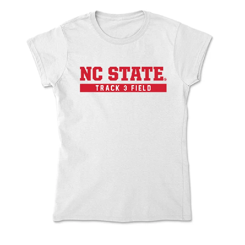 NC State - NCAA Women's Track & Field : Nia Poole - Soft Style Women’s T-Shirt-- Iron Safe Non-Iron Wrinkle Free