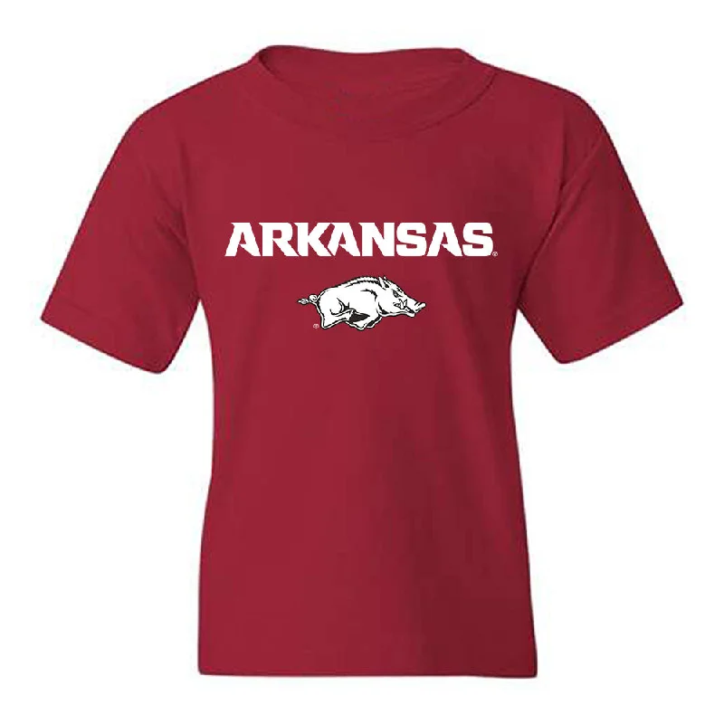 Arkansas - NCAA Women's Track & Field : Morgan Kirkland - Classic Shersey Youth T-Shirt-- Faux Fur Fabric Real Fur Fabric Shearling Fabric