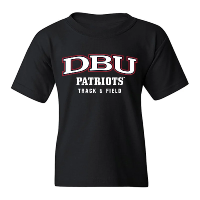 Dallas Baptist - NCAA Women's Track & Field : Cierra Wheeler - Classic Shersey Youth T-Shirt-- Collared Crew Neck Turtle Neck