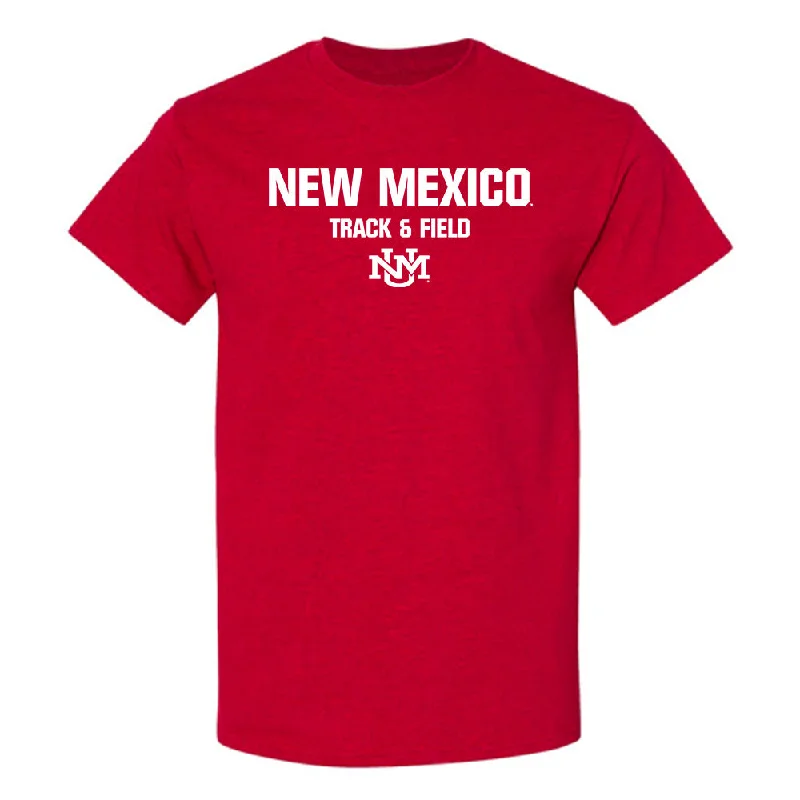 New Mexico - NCAA Women's Track & Field : Laylah Lawson - Classic Shersey T-Shirt-- Mesh Canvas Denim