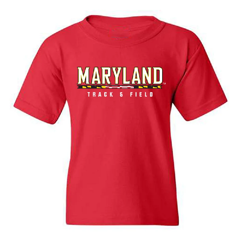 Maryland - NCAA Women's Track & Field : Victoria Teasley - Classic Shersey Youth T-Shirt-- Terry Blend Velvet Blend Canvas Blend