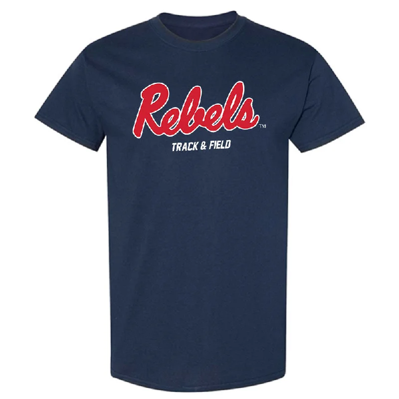 Ole Miss - NCAA Women's Track & Field : Akaomachukwu Odeluga - Replica Shersey T-Shirt-- Layered Multi-layer Single Layer