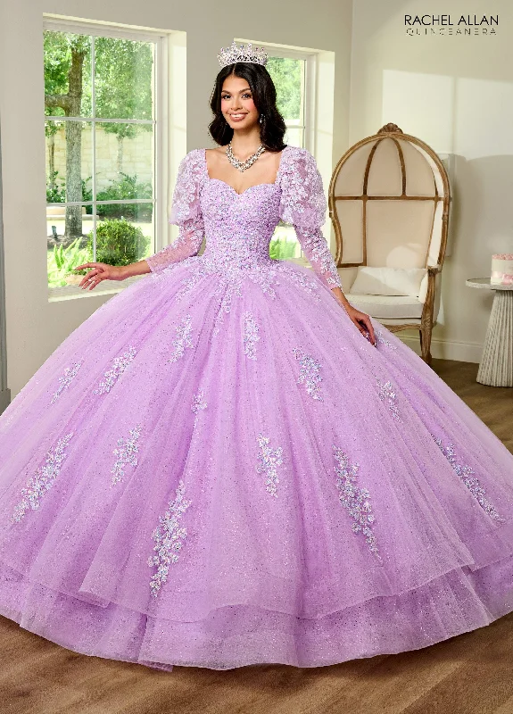 Strapless Puff Sleeve Quinceanera Dress by Rachel Allan RQ1131 Tunics Review highly