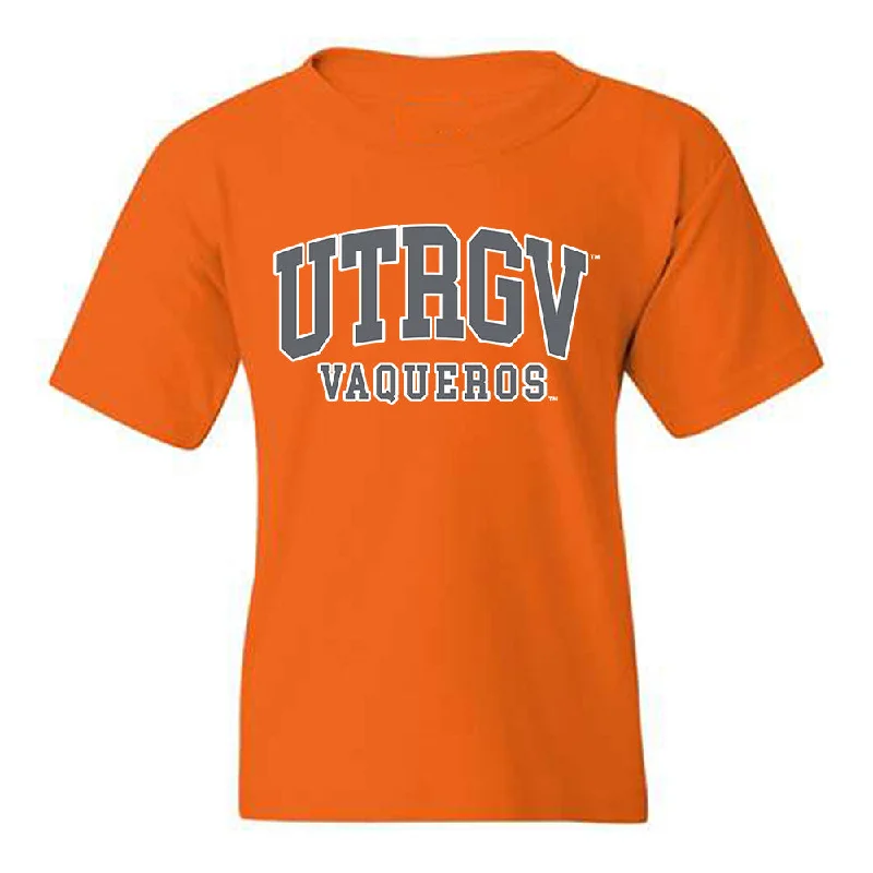 UTRGV - NCAA Women's Track & Field : Ashley Lingueno - Classic Shersey Youth T-Shirt-- Satin Blend Silk Blend Wool Blend