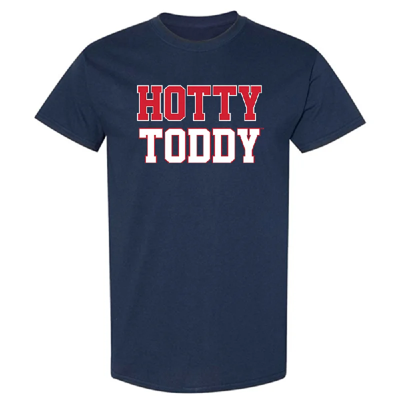 Ole Miss - NCAA Women's Track & Field : Akaomachukwu Odeluga - T-Shirt-- Plaid T-Shirt Polka Dot Checkered