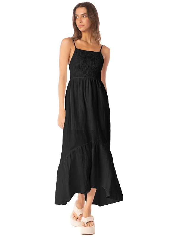 Maaji Jade Black Isadora Long Dress Tunics Versatile functional