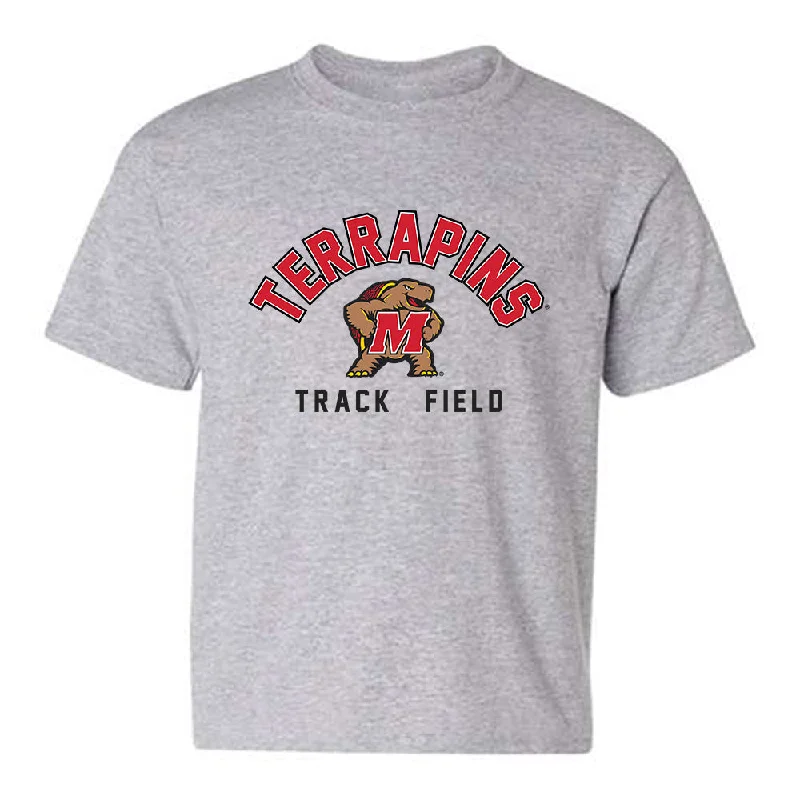 Maryland - NCAA Women's Track & Field : Victoria Teasley - Classic Shersey Youth T-Shirt-- Nylon Fabric Polyester Fabric Spandex Fabric