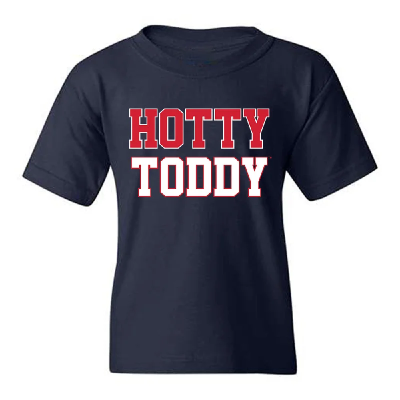 Ole Miss - NCAA Women's Track & Field : Akaomachukwu Odeluga - Youth T-Shirt-- Hooded Caped Shawl Collar