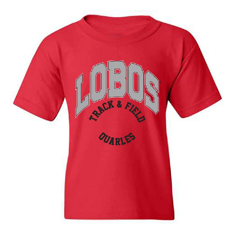 New Mexico - NCAA Women's Track & Field : Anaya Quarles - Classic Fashion Shersey Youth T-Shirt-- Welt Pockets Slit Pockets