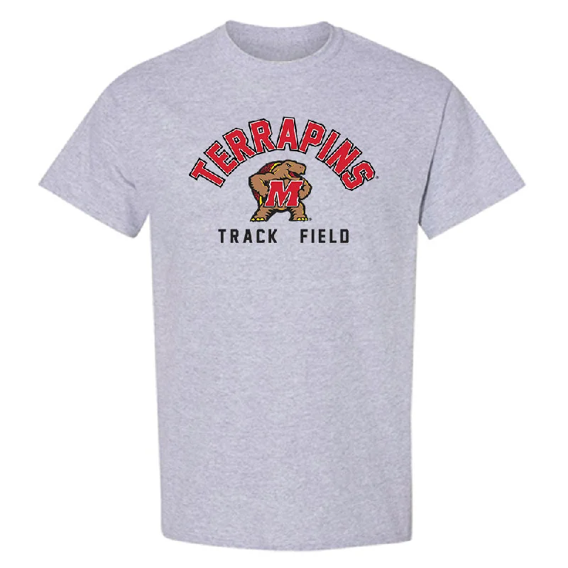 Maryland - NCAA Women's Track & Field : Victoria Teasley - Classic Shersey T-Shirt-- Sequined Glittery Shiny