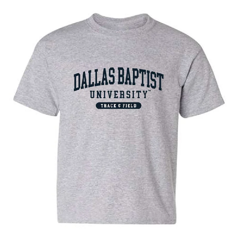 Dallas Baptist - NCAA Women's Track & Field : Cierra Wheeler - Classic Shersey Youth T-Shirt-- Notch Collar Peter Pan Collar Cowl Neck