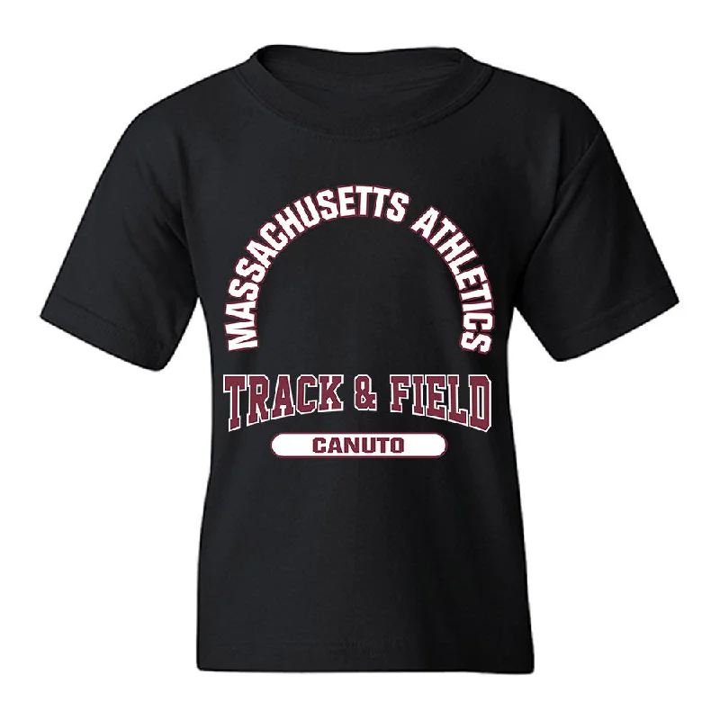 UMass - NCAA Women's Track & Field : Diamani Canuto - Classic Fashion Shersey Youth T-Shirt-- Polka Dot Checkered Tartan