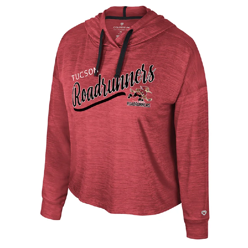 Tucson Roadrunners Women's Colosseum Marina Hooded Windshirt-- Iron Safe Non-Iron Wrinkle Free