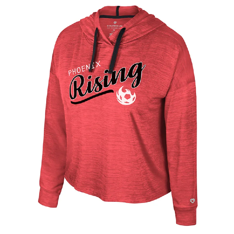 Phoenix Rising Women's Colosseum Marina Hooded Windshirt-- Anti-Pilling Machine Wash Handmade