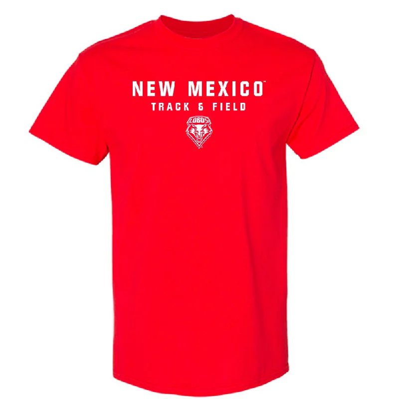 New Mexico - NCAA Women's Track & Field : Alyssa Gregory - Classic Shersey T-Shirt-- Cashmere Blend Cotton Blend Poly Blend