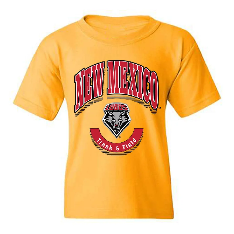 New Mexico - NCAA Women's Track & Field : Anaya Quarles - Classic Fashion Shersey Youth T-Shirt-- Layered Multi-layer Single Layer