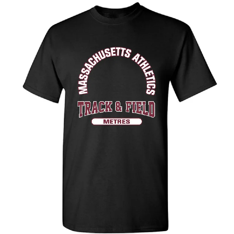 UMass - NCAA Women's Track & Field : Leila Metres - Classic Fashion Shersey T-Shirt-- Spandex Blend Rayon Blend Denim Blend UMass - NCAA Women's Track & Field : Leila Metres - Classic Fashion Shersey T-Shirt-- Spandex Blend Rayon Blend Denim Blend