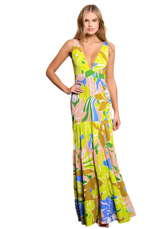 Maaji Selvatik Marea Long Dress Maxi Flowy Bohemian
