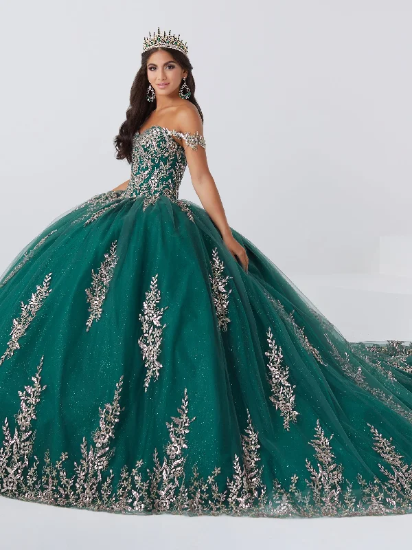 Applique Sweetheart Quinceanera Dress by Fiesta Gowns 56466 Tunics Cozy soft