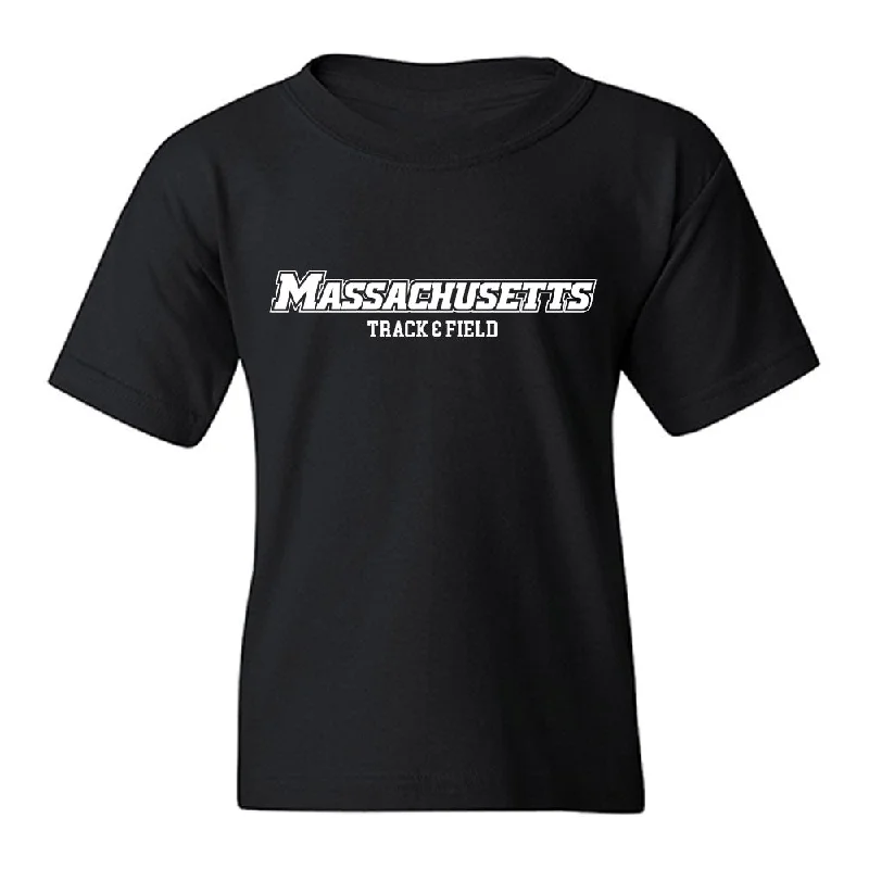 UMass - NCAA Women's Track & Field : Diamani Canuto - Classic Shersey Youth T-Shirt-- Mesh Blend Leather Blend Suede Blend