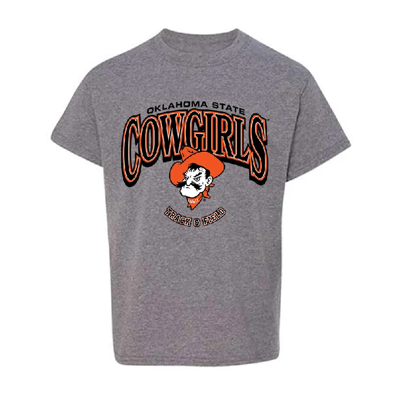 Oklahoma State - NCAA Women's Track & Field : Emma Robbins - Classic Shersey Youth T-Shirt-- Casual Formal Business