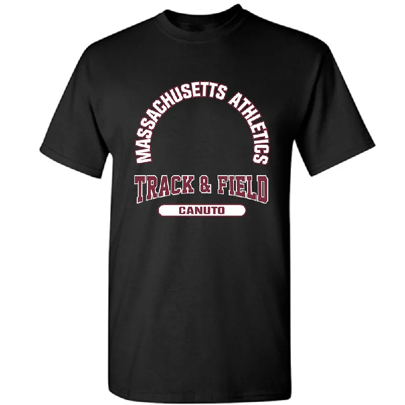 UMass - NCAA Women's Track & Field : Diamani Canuto - Classic Fashion Shersey T-Shirt-- Welt Pockets Slit Pockets