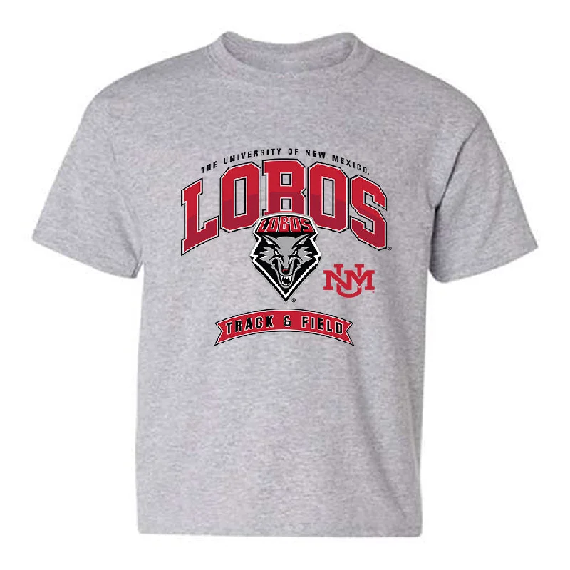 New Mexico - NCAA Women's Track & Field : Laylah Lawson - Classic Fashion Shersey Youth T-Shirt-- Lace Blend Ribbed Blend Corduroy Blend