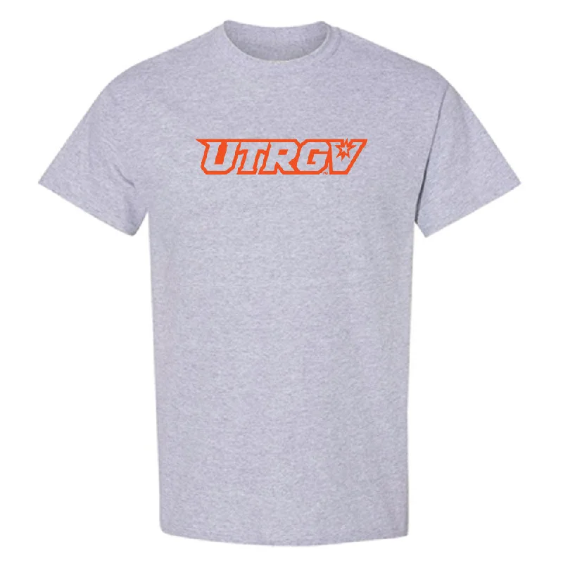 UTRGV - NCAA Women's Track & Field : Ashley Lingueno - Sports Shersey T-Shirt-- Ribbed Striped Patterned