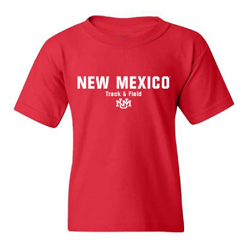 New Mexico - NCAA Women's Track & Field : Laylah Lawson - Classic Shersey Youth T-Shirt-- Graphic Embroidered Appliqued