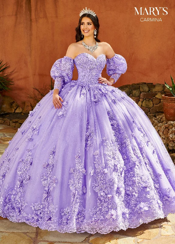 Puff Sleeves Quinceanera Dress by Mary's Bridal MQ1103 Tunics Distressed trendy