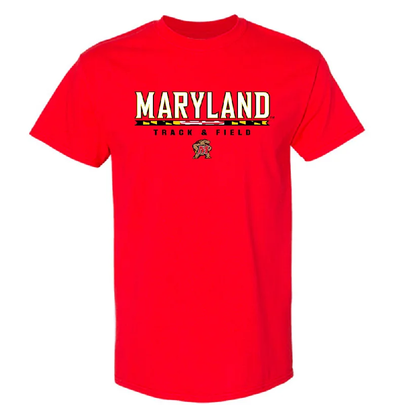 Maryland - NCAA Women's Track & Field : Victoria Teasley - Classic Shersey T-Shirt-- Mesh Fabric Canvas Fabric Denim Fabric