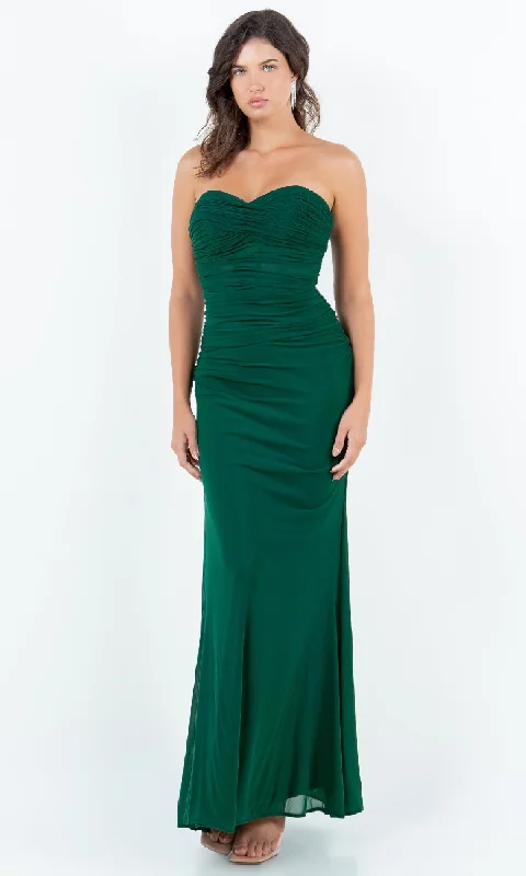 Long Prom Dress: Cinderella Couture 8242J Crew Neckline Casual