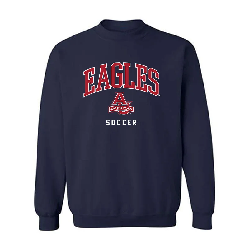 American - NCAA Women's Soccer : Addison Roemer - Crewneck Sweatshirt Hoodie with Lining Warm Insulated