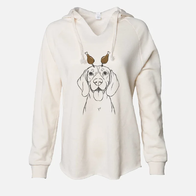 Thanksgiving Bogie the Beagle - Cali Wave Hooded Sweatshirt Oversized Hoodie Comfort Casual Thanksgiving Bogie the Beagle - Cali Wave Hooded Sweatshirt Oversized Hoodie Comfort Casual
