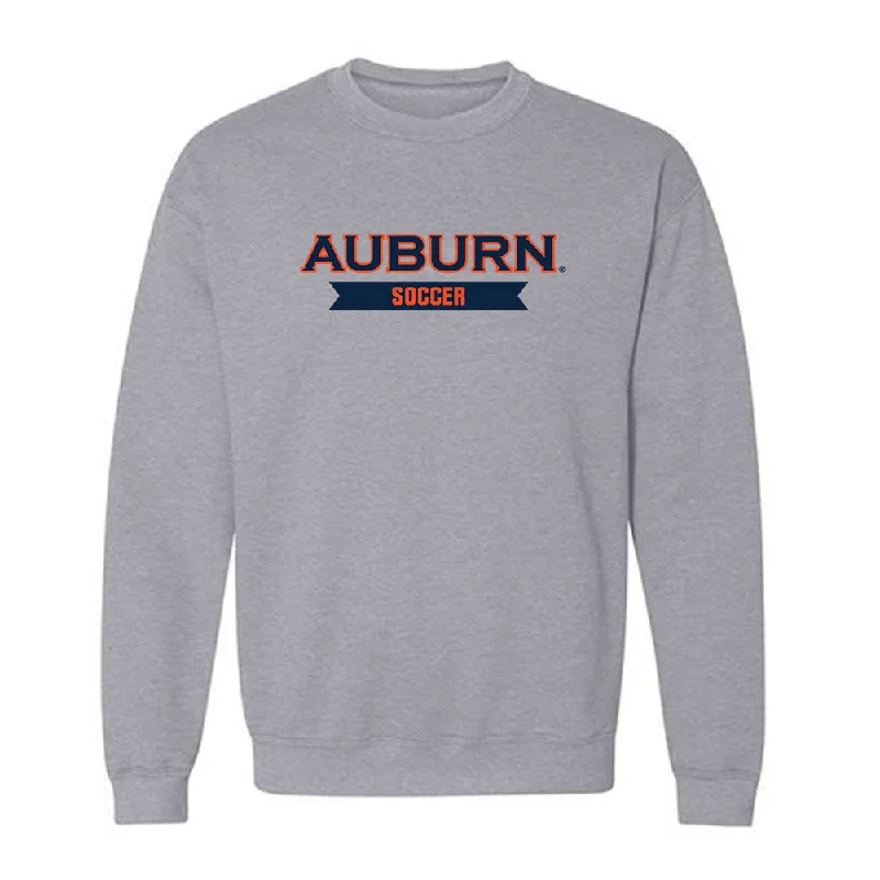 Auburn - NCAA Women's Soccer : Madeline Stoddard - Generic Shersey Crewneck Sweatshirt Hoodie with Raw Hem Edgy Unfinished