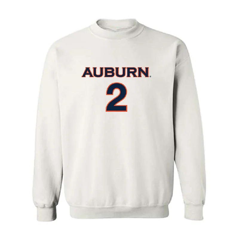 Auburn - NCAA Women's Soccer : Madeline Stoddard - Replica Shersey Crewneck Sweatshirt Hoodie with Double Zipper Versatile Adjustable