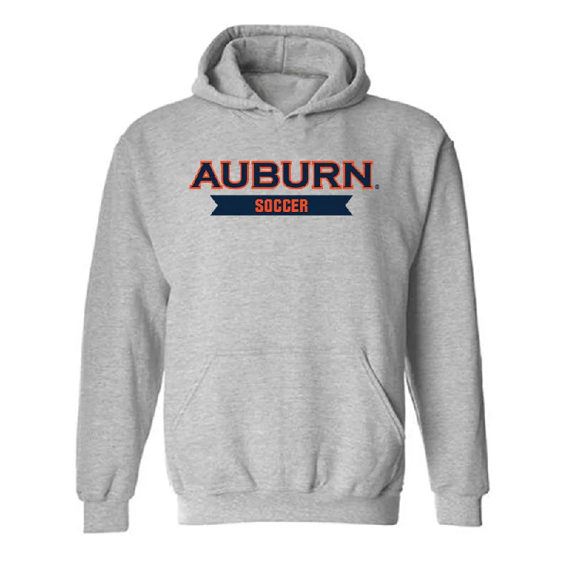 Auburn - NCAA Women's Soccer : Madeline Stoddard - Generic Shersey Hooded Sweatshirt Hoodie with Contrast Stitching Detailed Premium