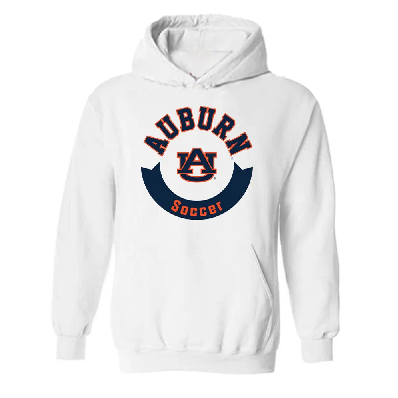 Auburn - NCAA Women's Soccer : Madeline Stoddard - Generic Shersey Hooded Sweatshirt Hoodie with Pastel Soft Subtle