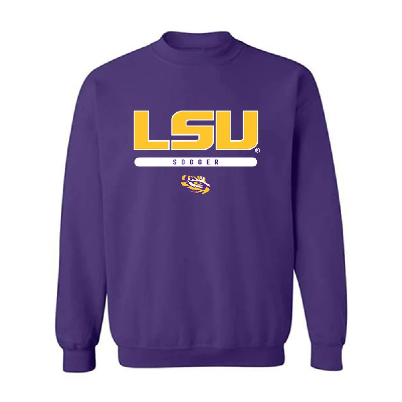 LSU - NCAA Women's Soccer : Ava Amsden - Classic Shersey Crewneck Sweatshirt Zip Hoodie Drawstring Kangaroo Pocket LSU - NCAA Women's Soccer : Ava Amsden - Classic Shersey Crewneck Sweatshirt Zip Hoodie Drawstring Kangaroo Pocket