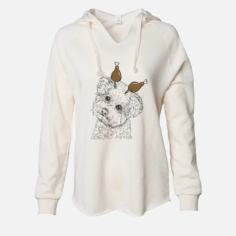 Thanksgiving Bento the Bolognese - Cali Wave Hooded Sweatshirt Hoodie with Cuffed Sleeves Snug Secure