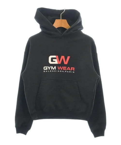 BALENCIAGA Hoodies Hoodie with Hem Drawcord Adjustable Customizable