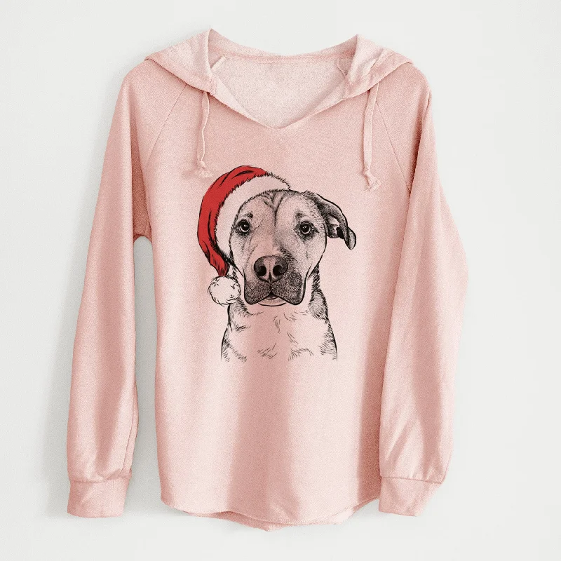 Santa Nemo the Mixed Breed - Cali Wave Hooded Sweatshirt Hoodie with Reflective Safety Nightwear
