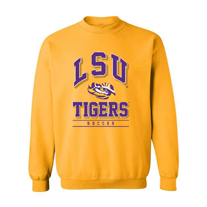 LSU - NCAA Women's Soccer : Jazmin Ferguson - Classic Shersey Crewneck Sweatshirt Hoodie with Hem Elastic Stretchable Comfortable