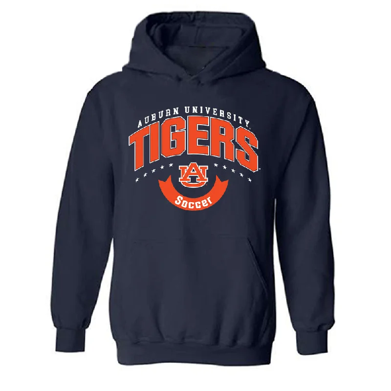 Auburn - NCAA Women's Soccer : Madeline Stoddard - Generic Shersey Hooded Sweatshirt Hoodie with Relaxed Fit Easy Casual