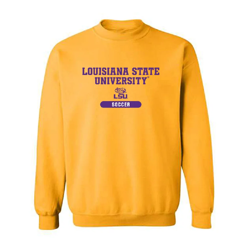 LSU - NCAA Women's Soccer : Ava Amsden - Classic Shersey Crewneck Sweatshirt Hoodie with Cropped Fit Short Trendy