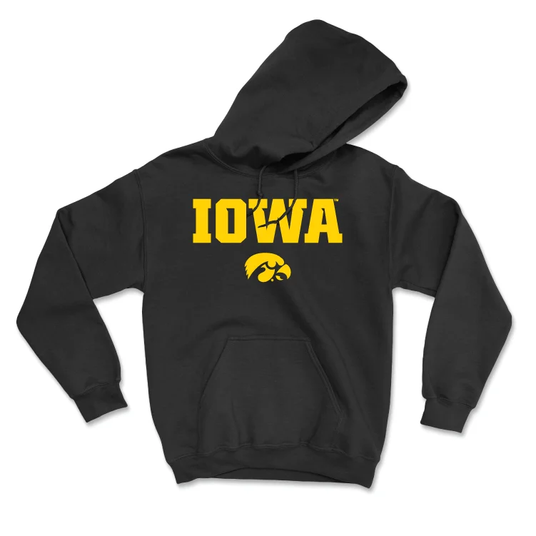 Women's Volleyball Black Classic Hoodie - Gabby Deery Hoodie with Raglan Sleeves Sporty Comfortable