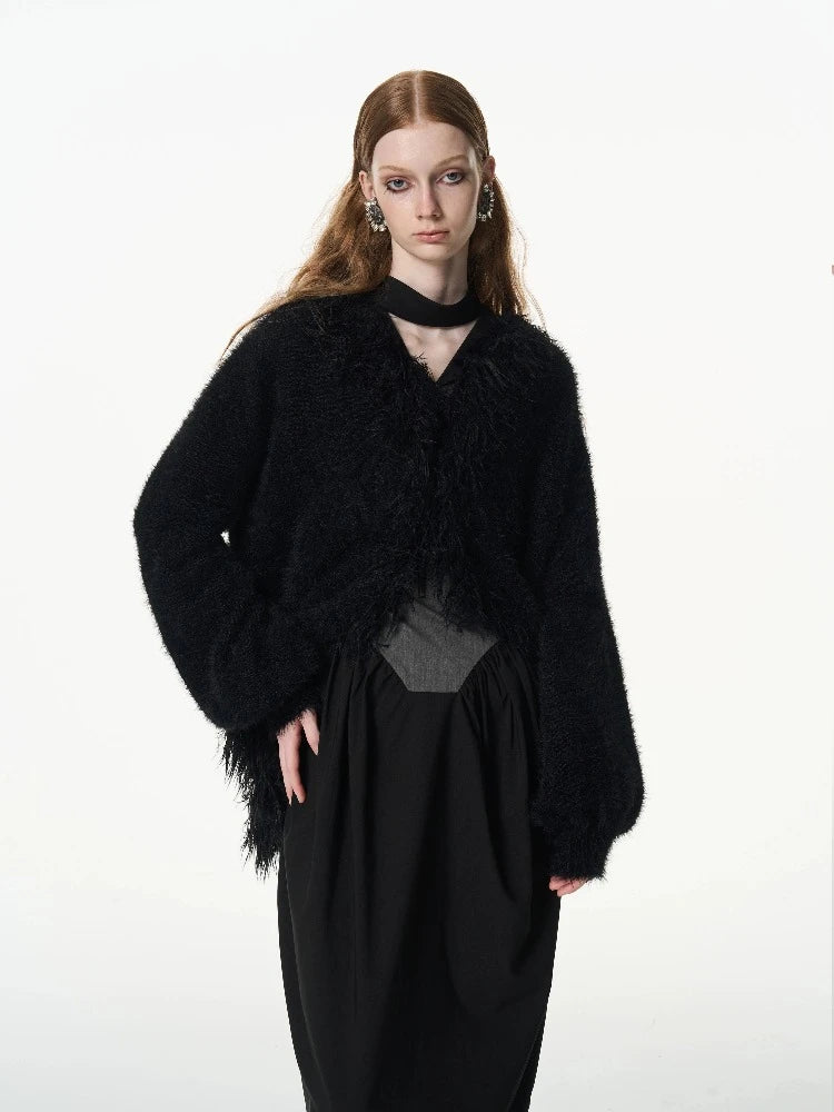 Imitation mink loose thick coat【s0000007325】 Anorak Windbreaker Fleece