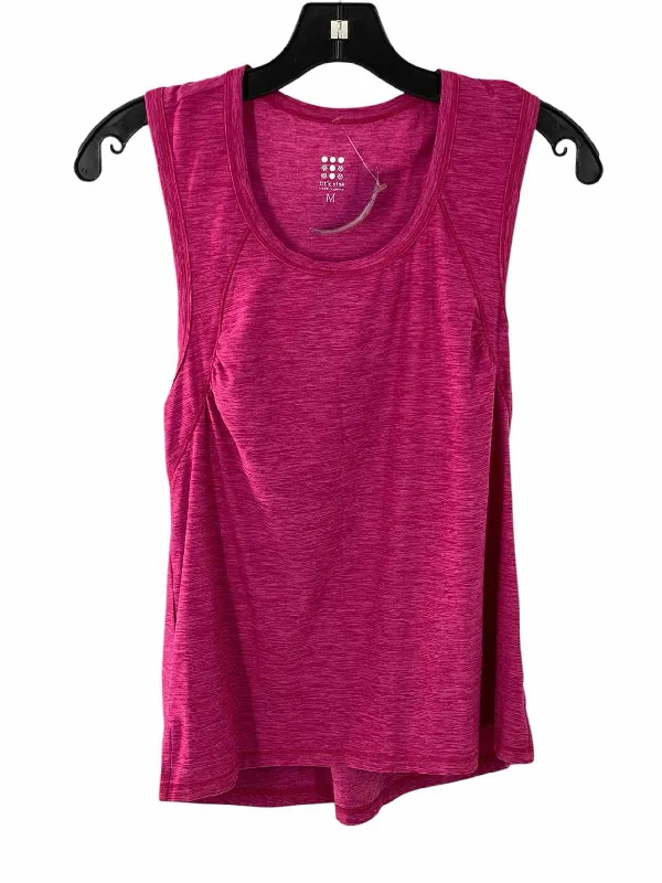 Title Nine Size M Pink Heather Athletic Tank Top flowy tank top