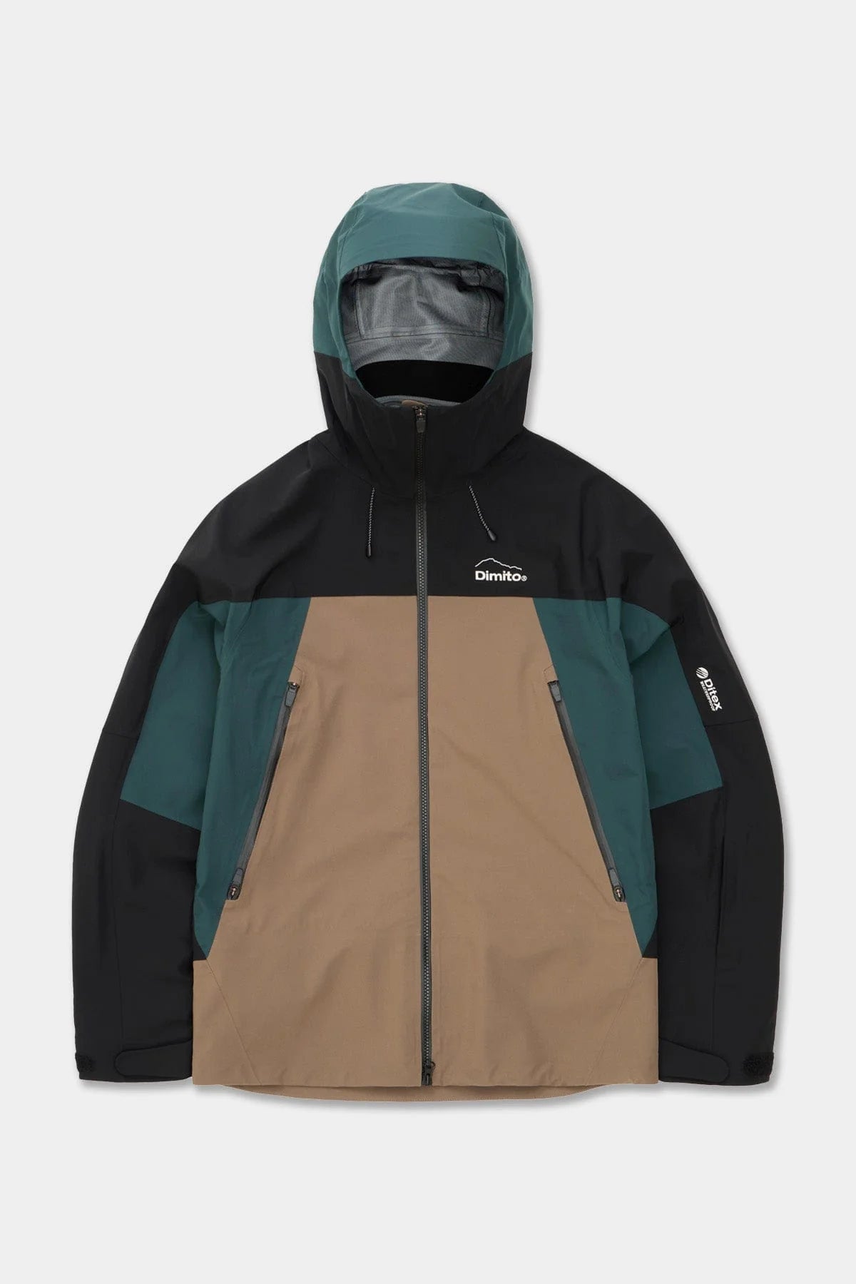 Level OG 3L Technical Jacket A-Line Jacket Boat Neck Shawl Collar